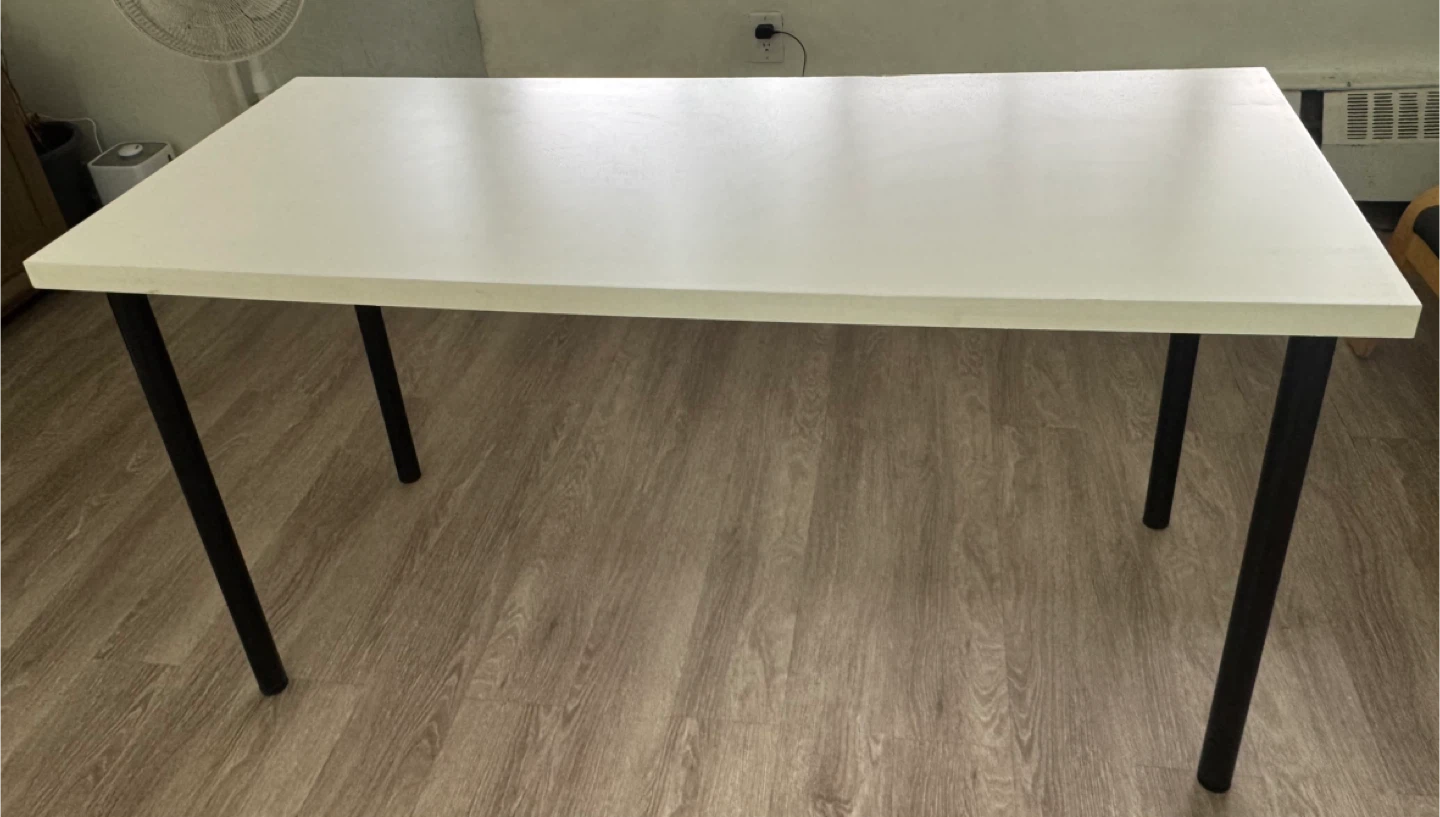 Ikea White Desk - photo 2