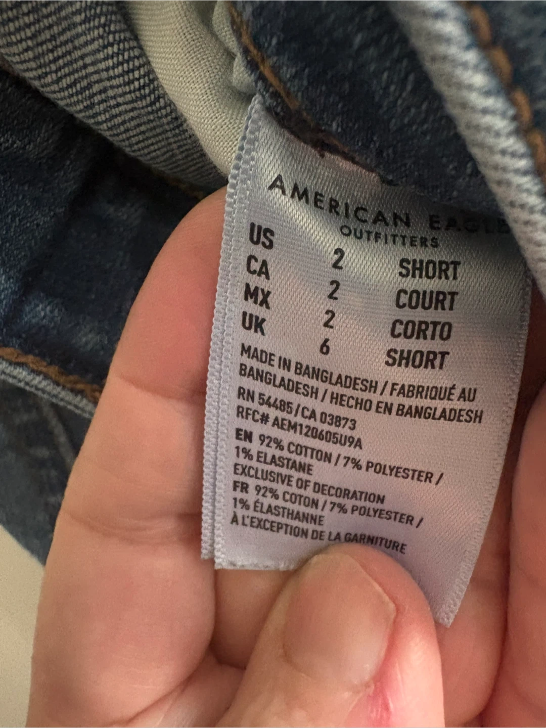 American eagle jeans size 2 short - photo 2