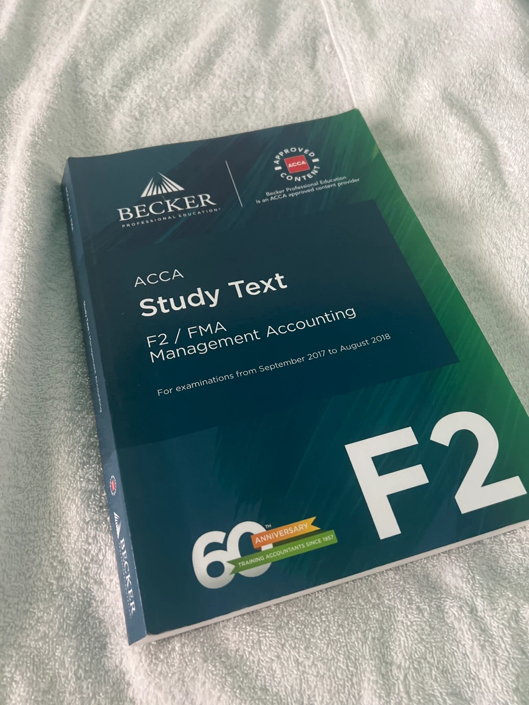 Becker ACCA Study Text F2/FMA Management Accounting