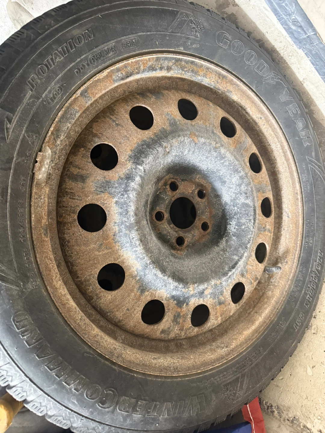 Goodyear Winter Tires and rims
