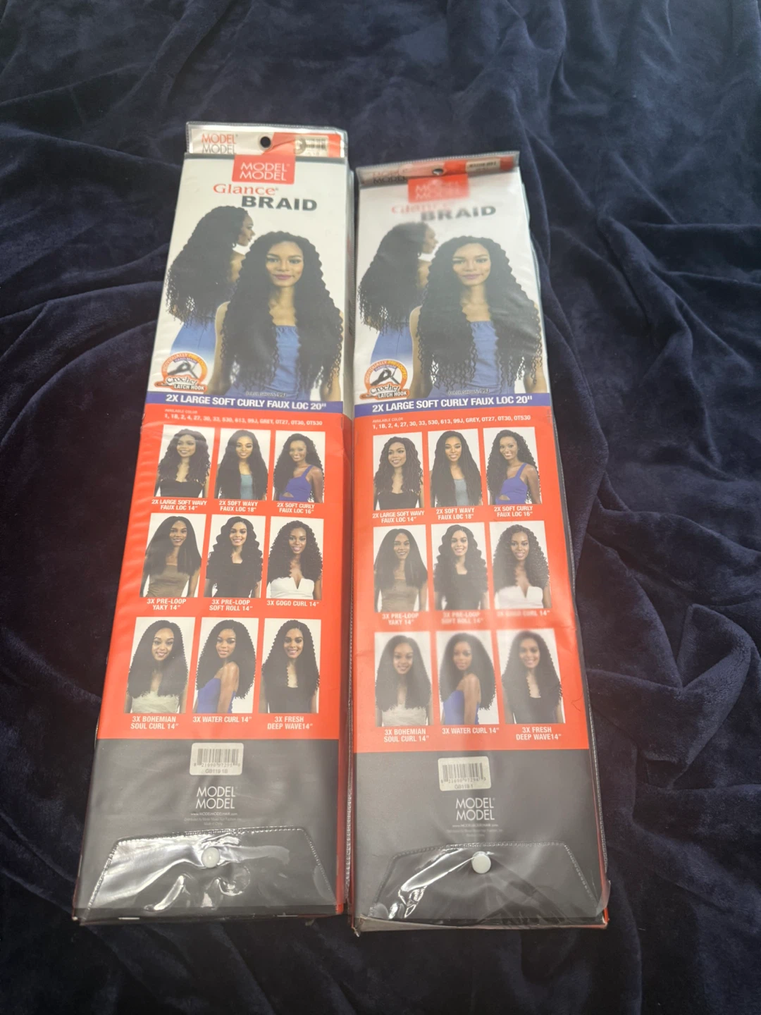 Braids 2X Large Soft Faux Loc Curly 20 - photo 2