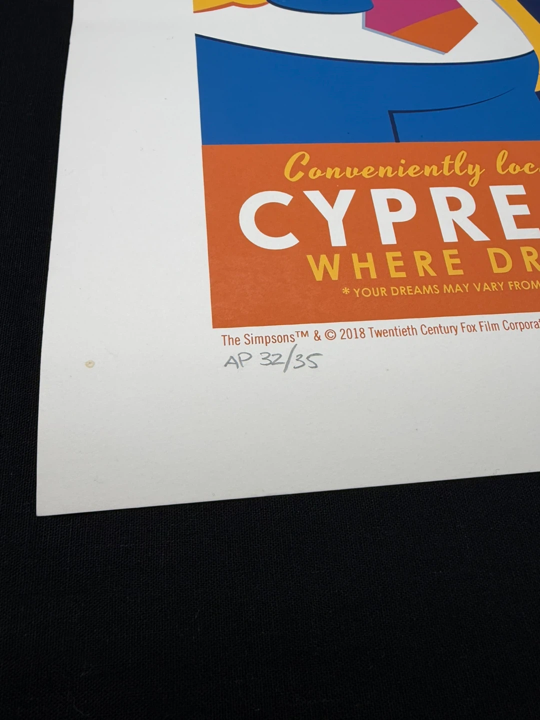 The Simpsons Cypress Creek Globex Corporation Art Print AP 32/35 - photo 3