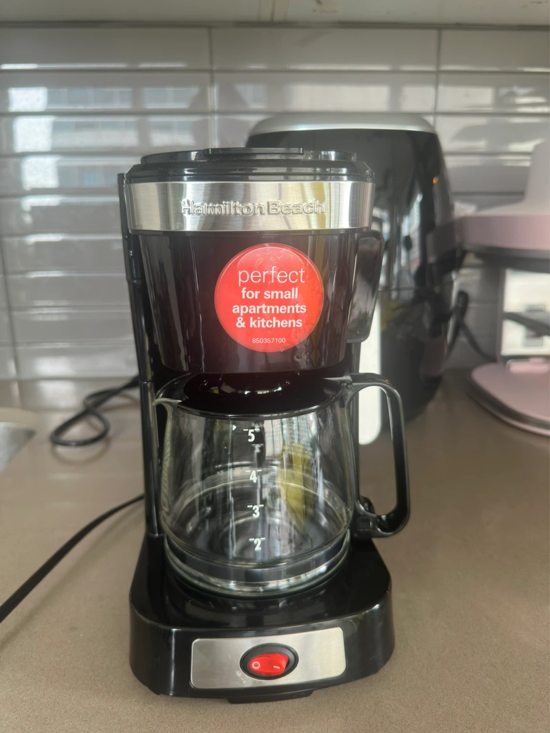 Hamilton Beach FrontFill Mini Brew 5 Cup Coffee Maker