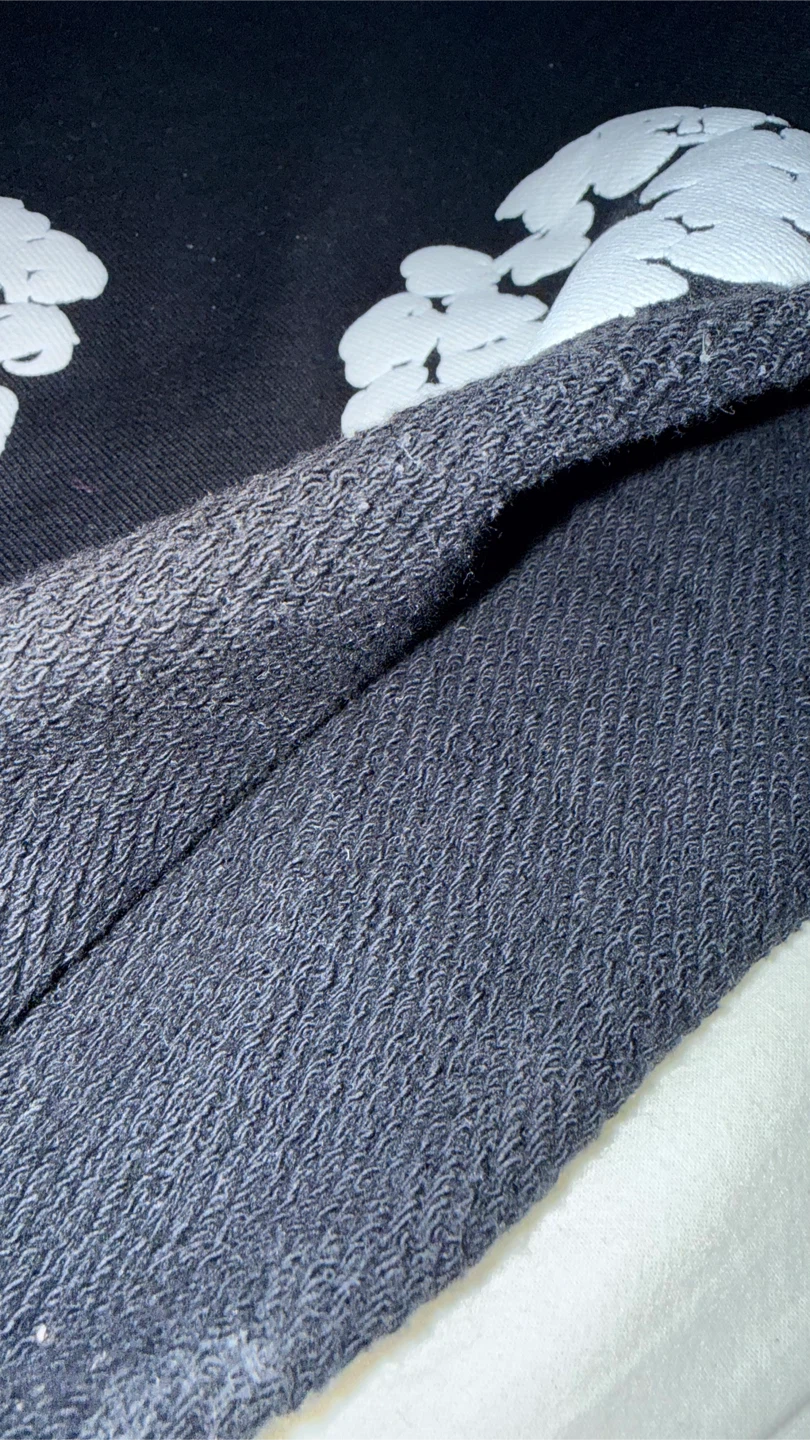 Denim Tears Black Sweat Shorts - photo 4