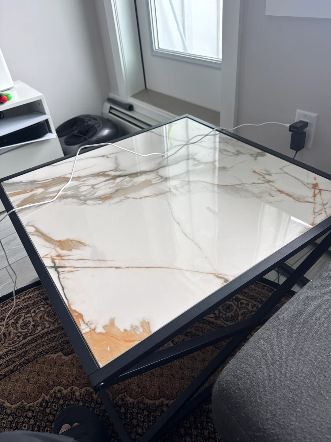 Marble Top Coffee Table