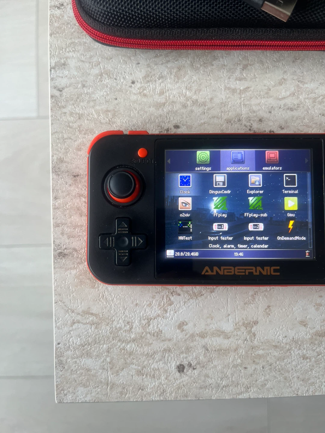 🥕 Anbernic RG350 Handheld Retro Gaming Console with 128GB Card - photo 2