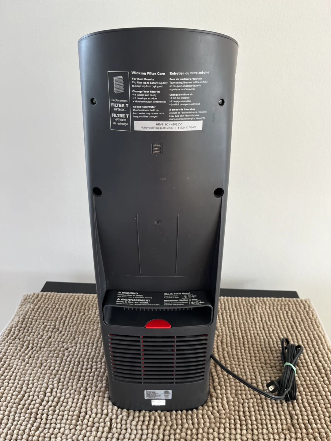 Honeywell Digital Tower Humidifier - Black - photo 5