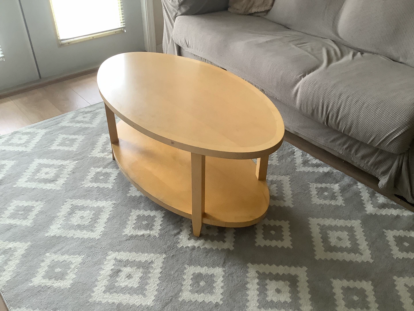 Oval Coffee Table