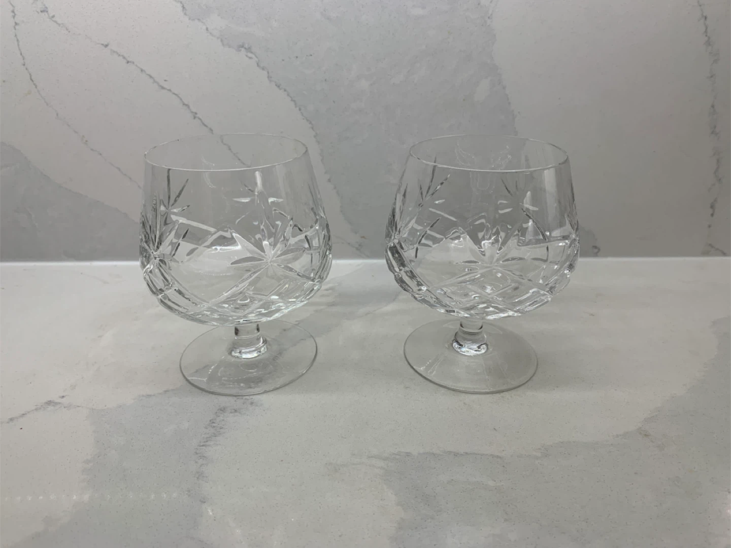 Crystal Brandy Glasses (Set of 2)