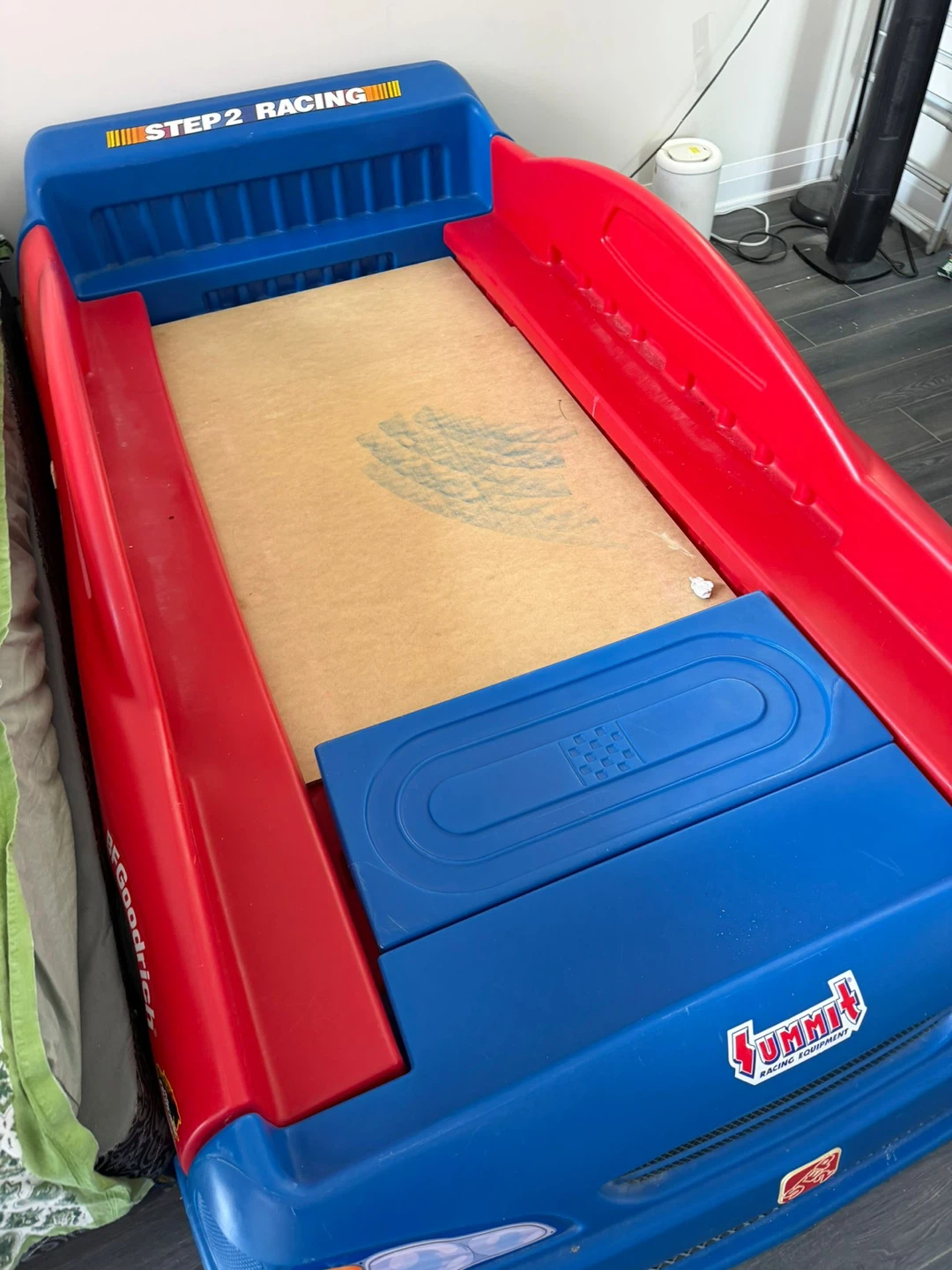 Step2 Stock Car Toddler-to-Twin Convertible Bed - photo 2