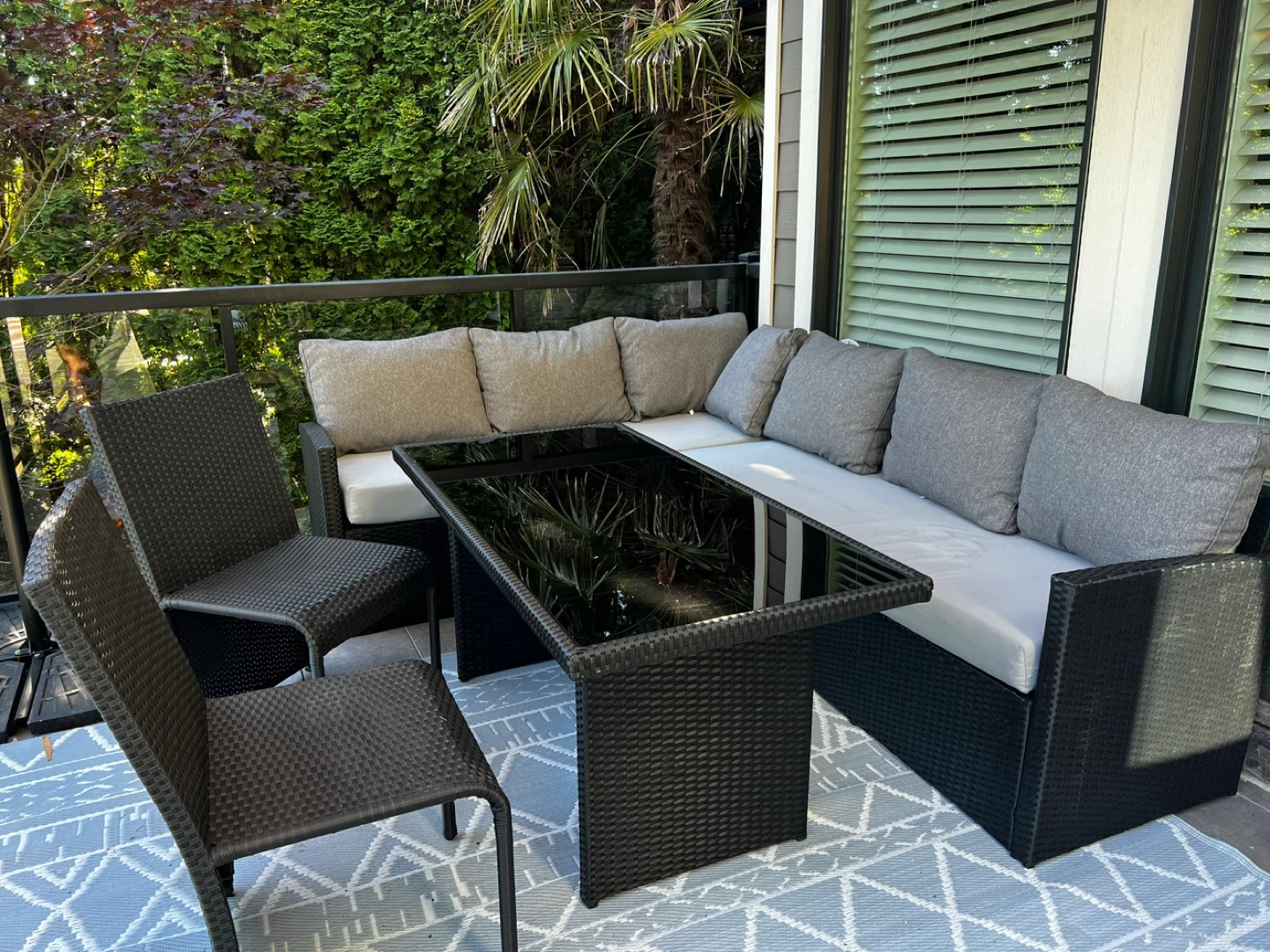 Outdoor Wicker Patio couch