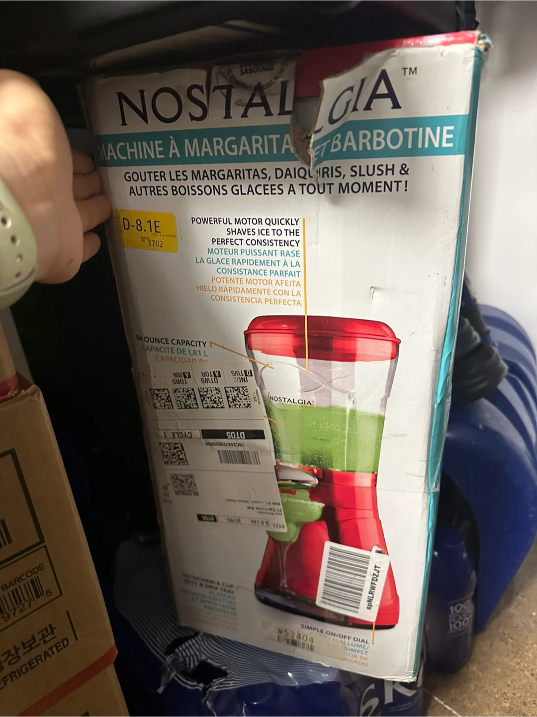 Nostalgia Margarita & Slush Machine D-8.1E