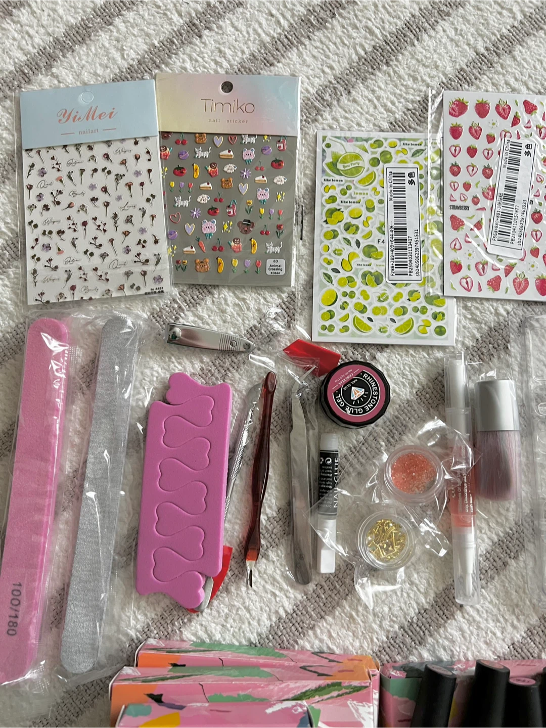 Brand NEW-DIY Nail Art Kit with UV Lamp and Gel Polish - photo 3