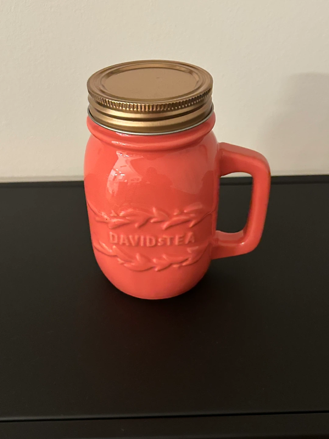 DAVIDs Tea Mason Jar Tea Mug with Infuser