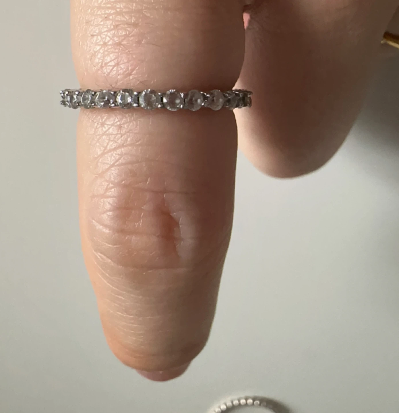 Sterling Silver 925 Eternity Band Ring - photo 4
