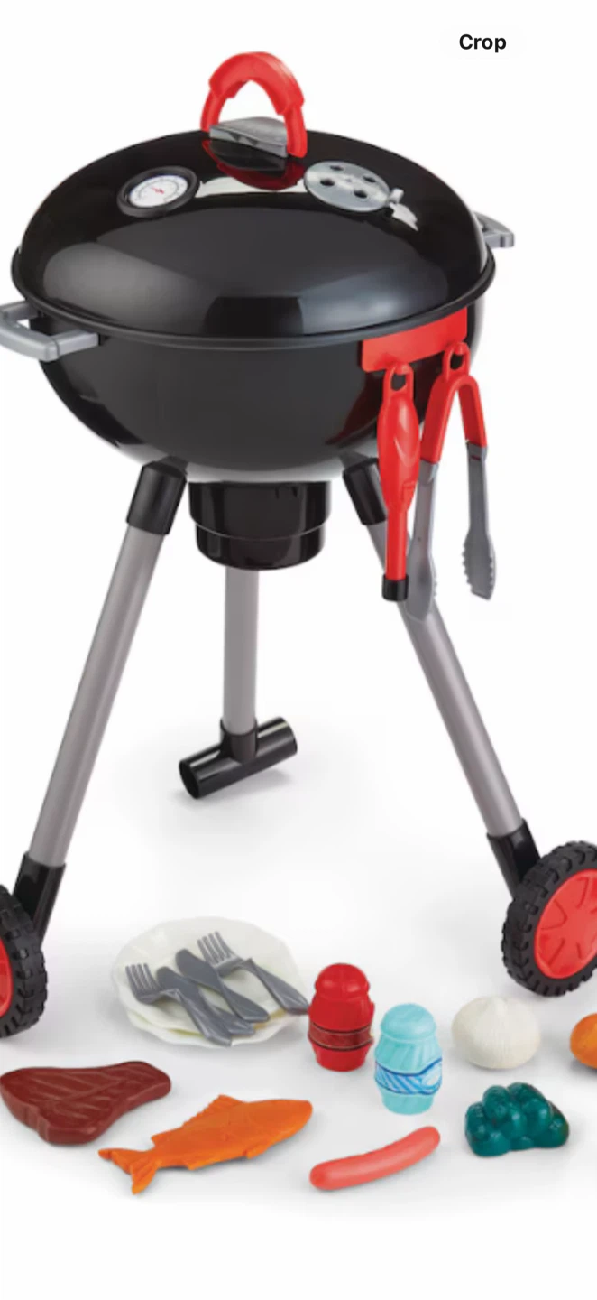 Kids Play BBQ Grill Set with Accessories