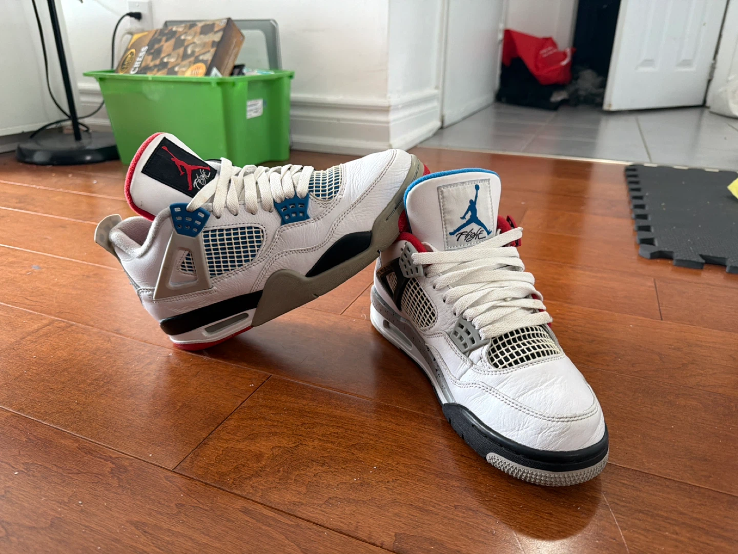 Air Jordan 4 Retro “ What The” Sneakers - photo 4