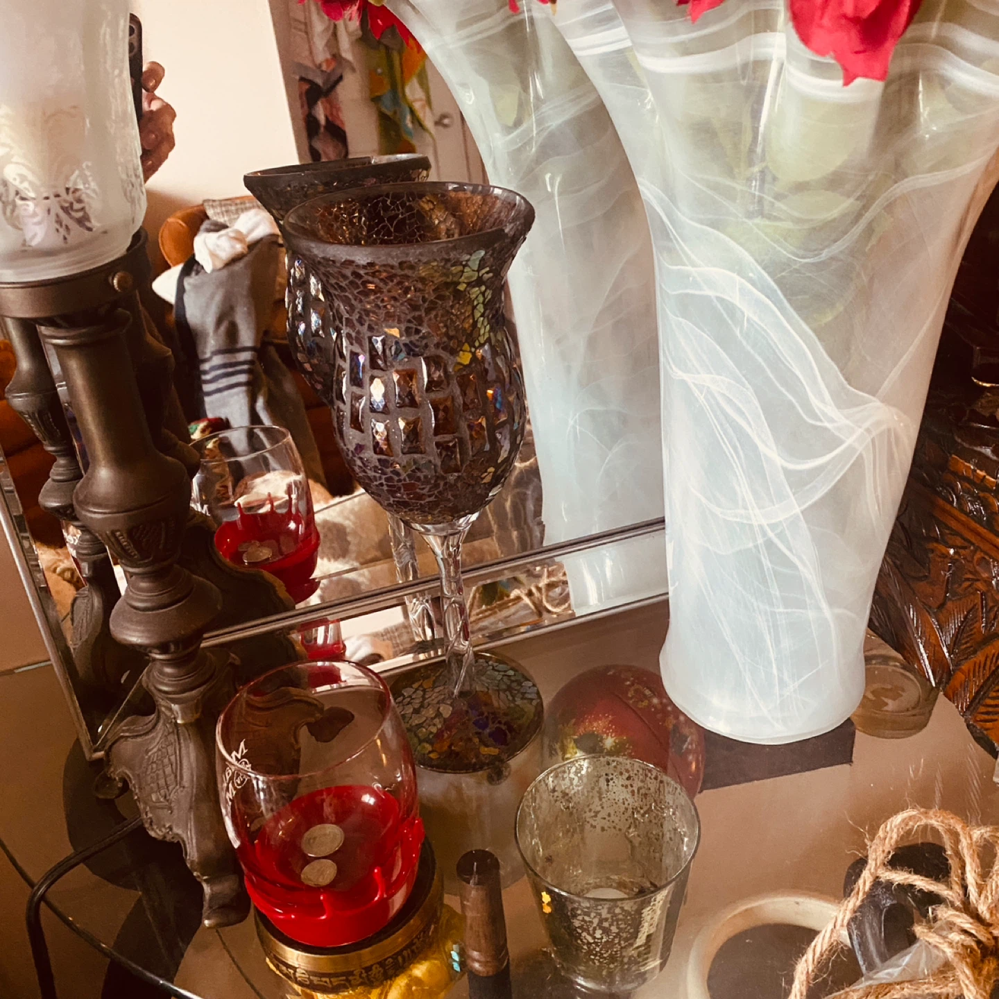 Mosaic Candle Holder - photo 4