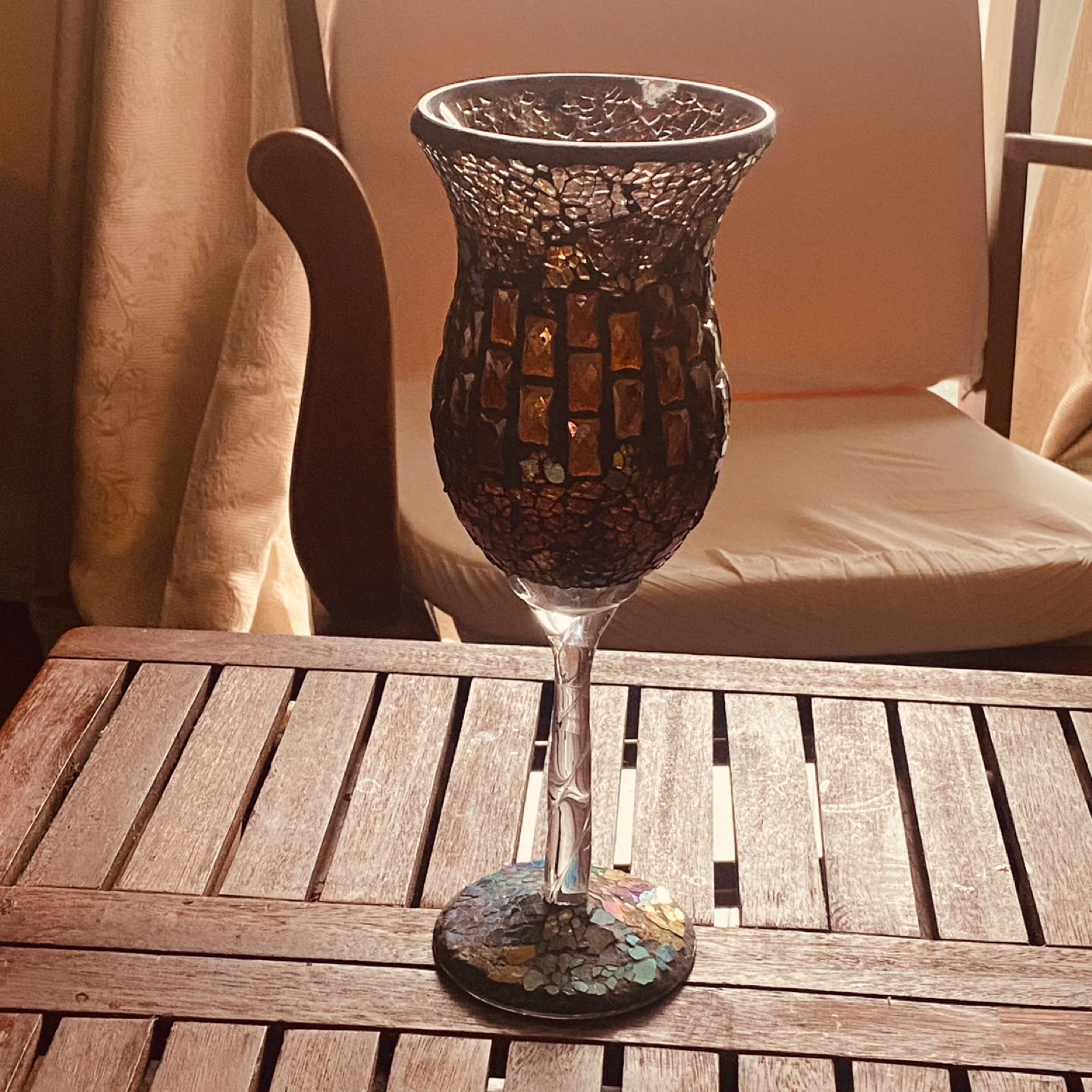 Mosaic Candle Holder
