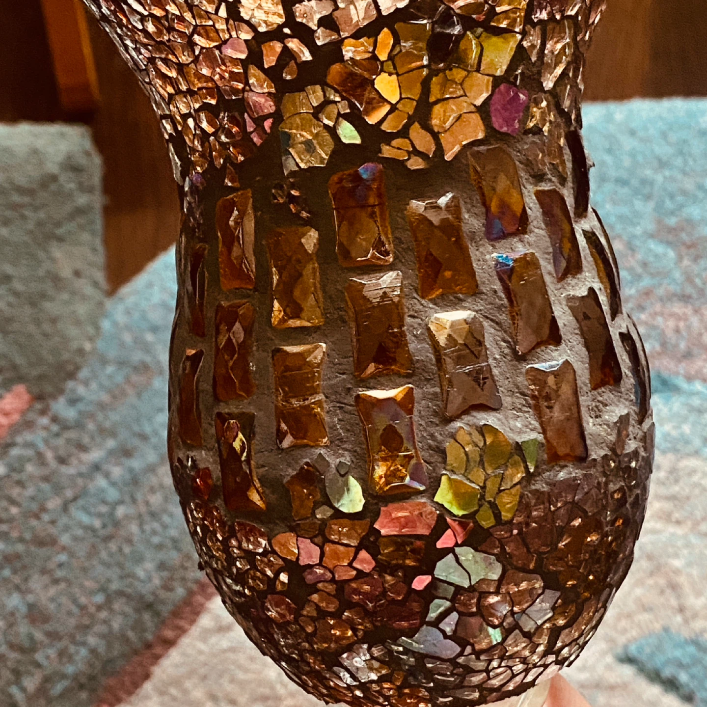 Mosaic Candle Holder - photo 2