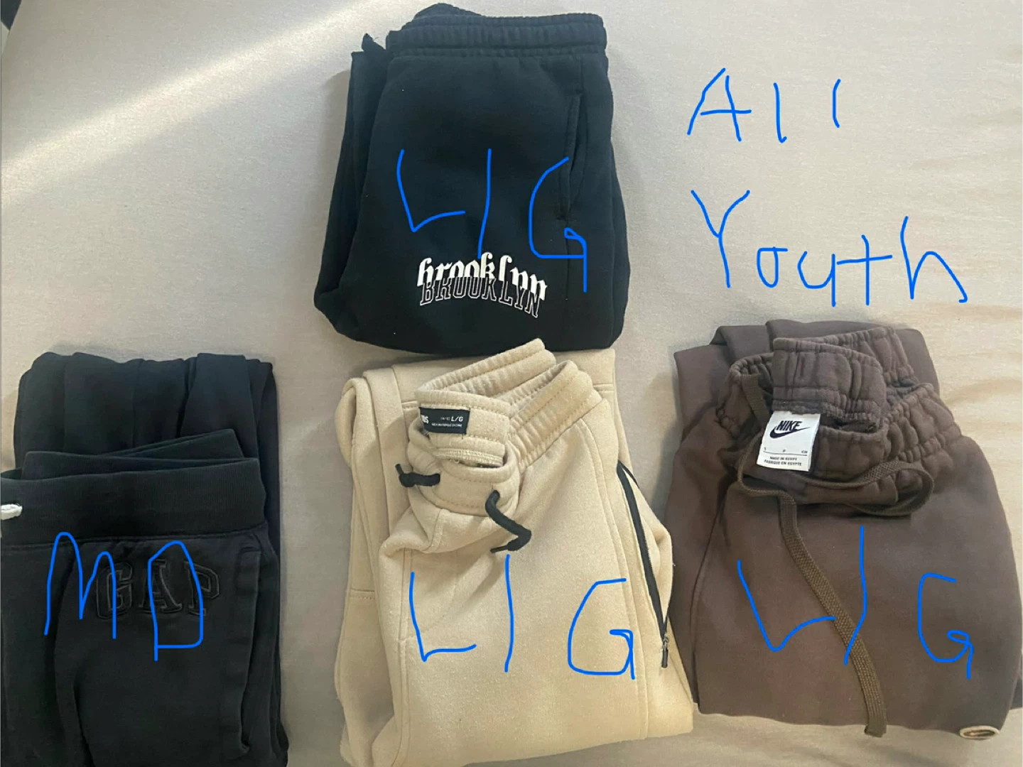 Assorted Youth Joggers - Gap, Nike & More
