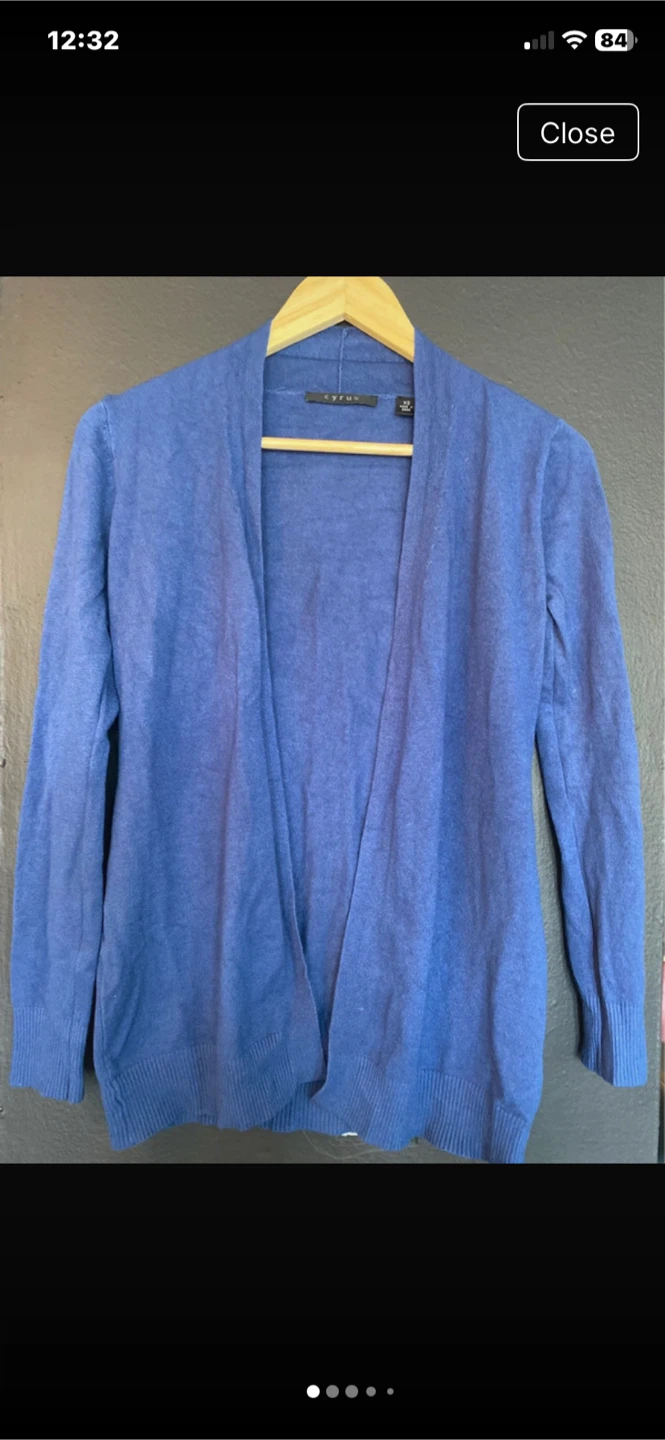 Cyrus Blue Cardigan XS - photo 3