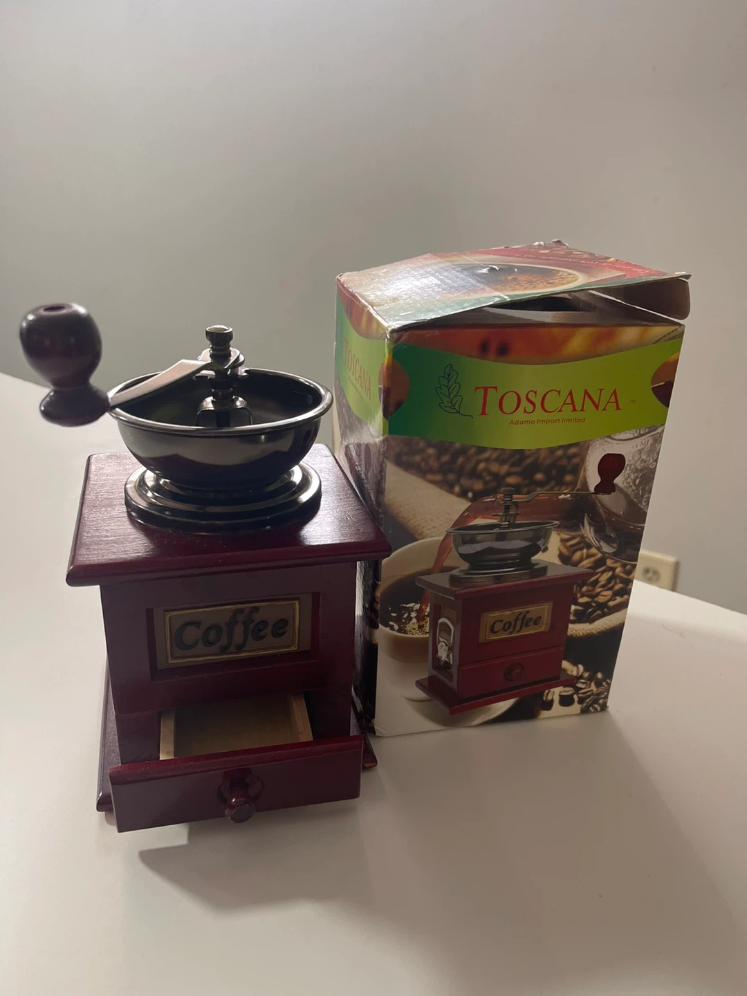 NEW Toscana Manual Coffee Grinder