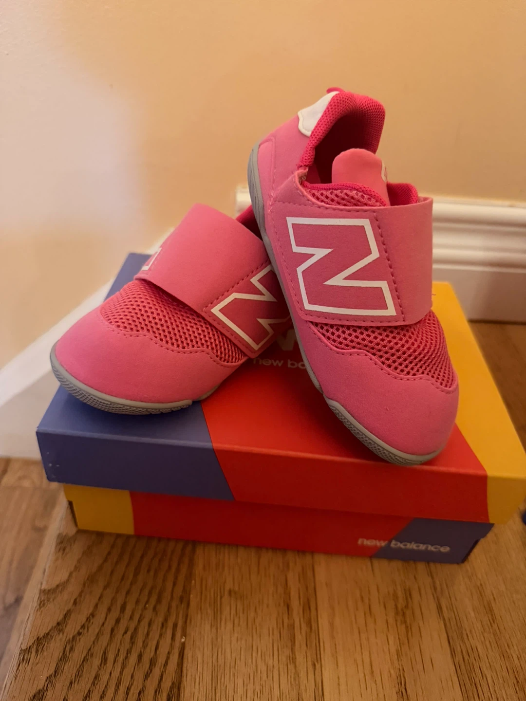 New Balance Pink Baby Shoes
