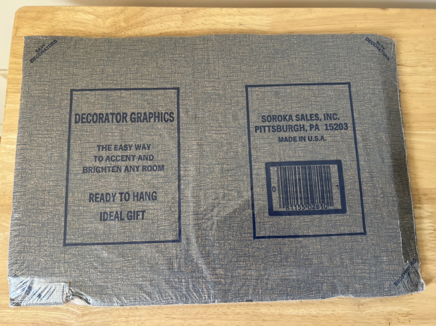 Decorated Graphics Wall Art Set - 8.5” x 6.5” - made in USA - photo 2