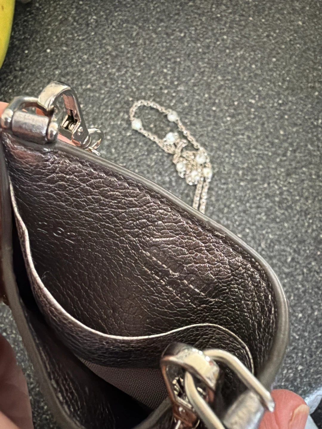 Miu Miu Crystal Leather Handbag - photo 3