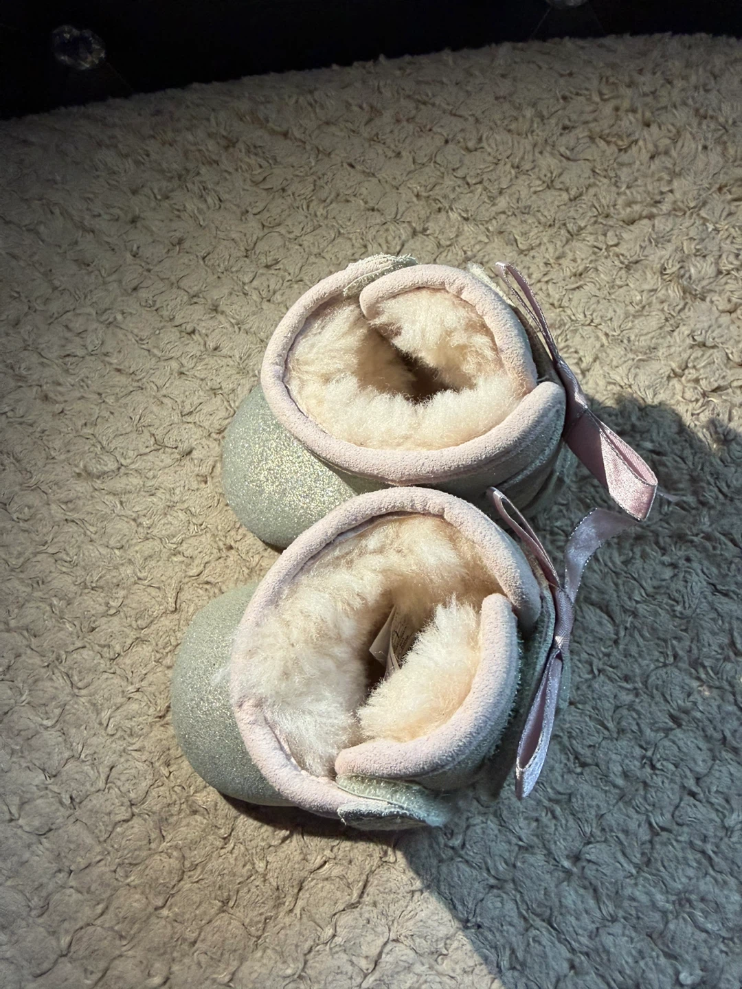 UGG Baby Boots Glitter Pink Bows - photo 5