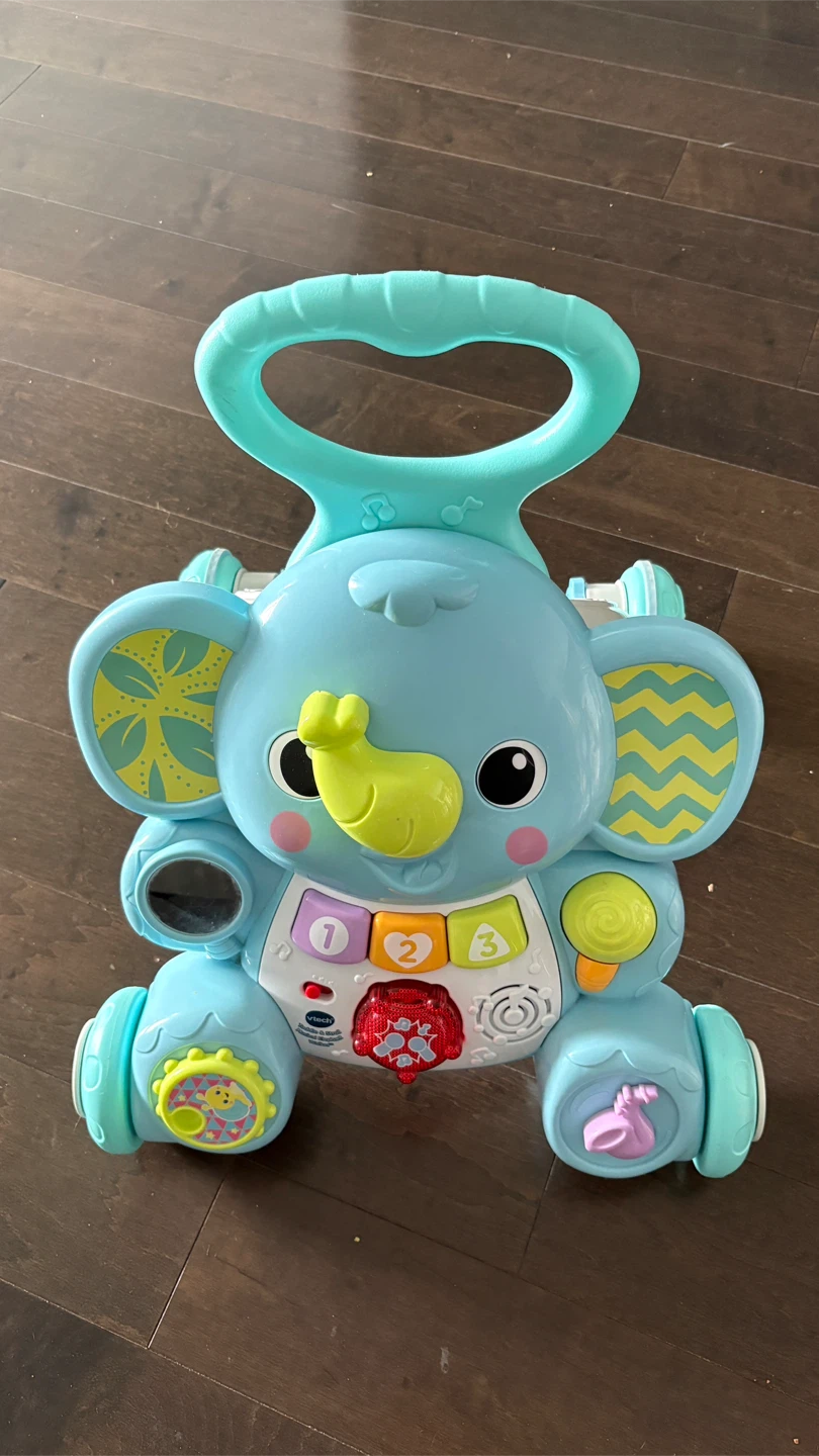 VTech Sit-to-Stand Learning Walker Elephant