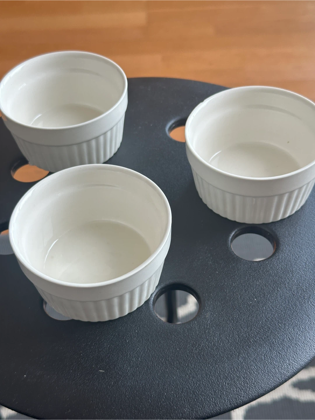 Set of 3 White Ramekins - photo 2
