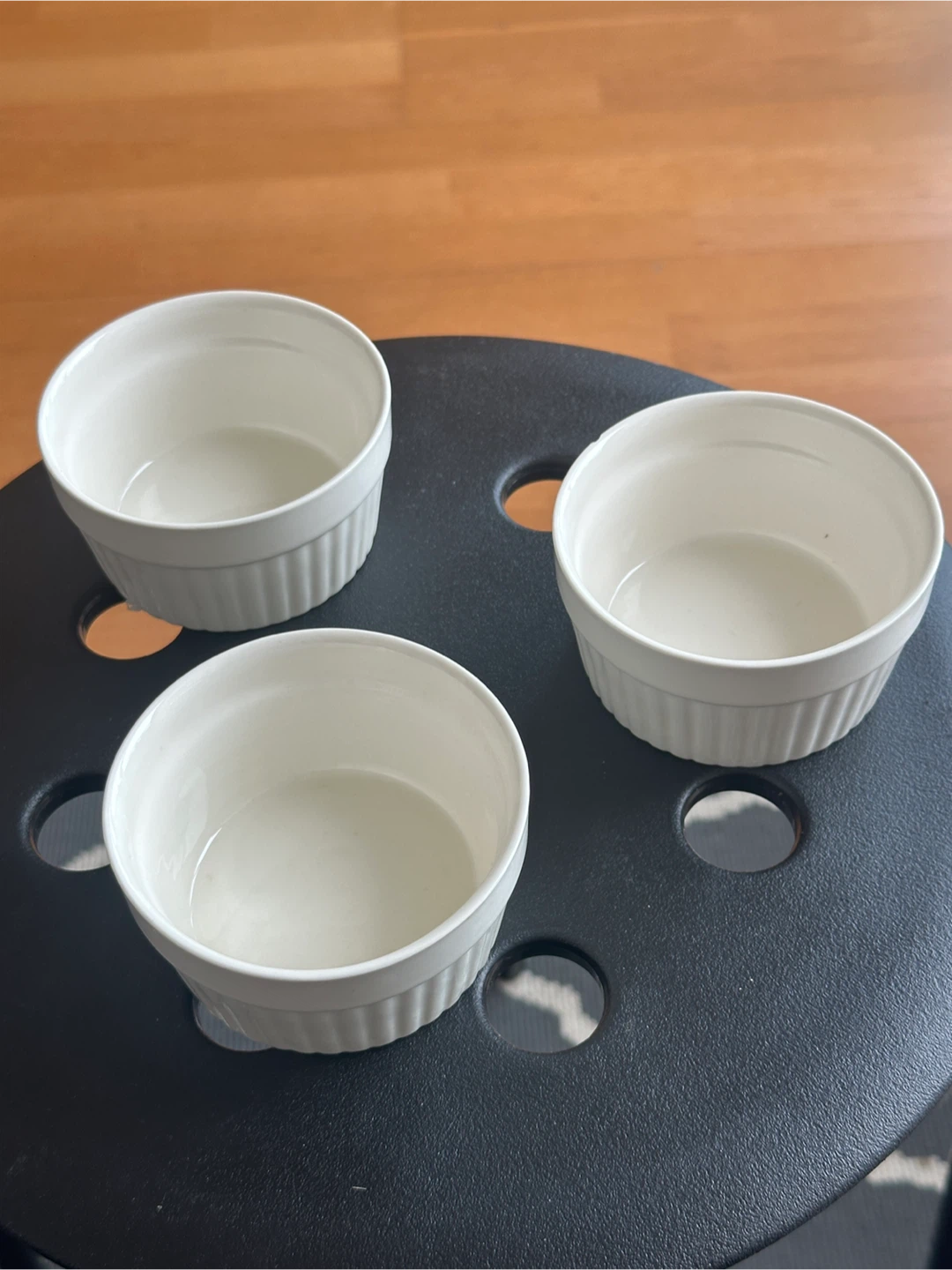Set of 3 White Ramekins - photo 3