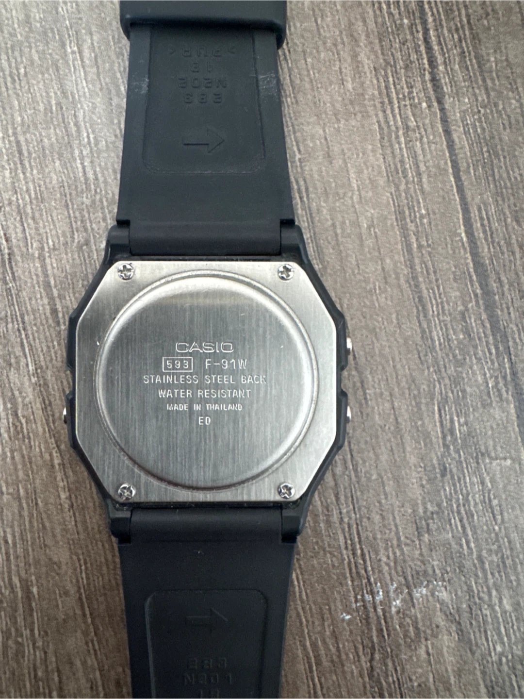 Casio F-91W Digital Watch - Black - photo 2