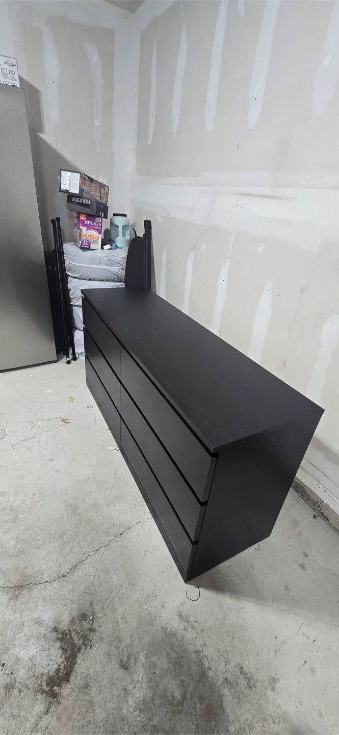 IKEA Malm 6 Drawer Dresser - photo 5