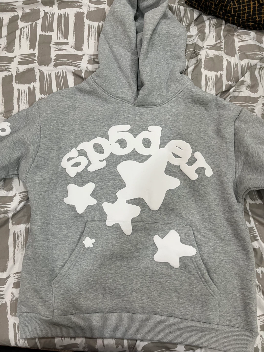 Sp5der Hoodie Grey Size M