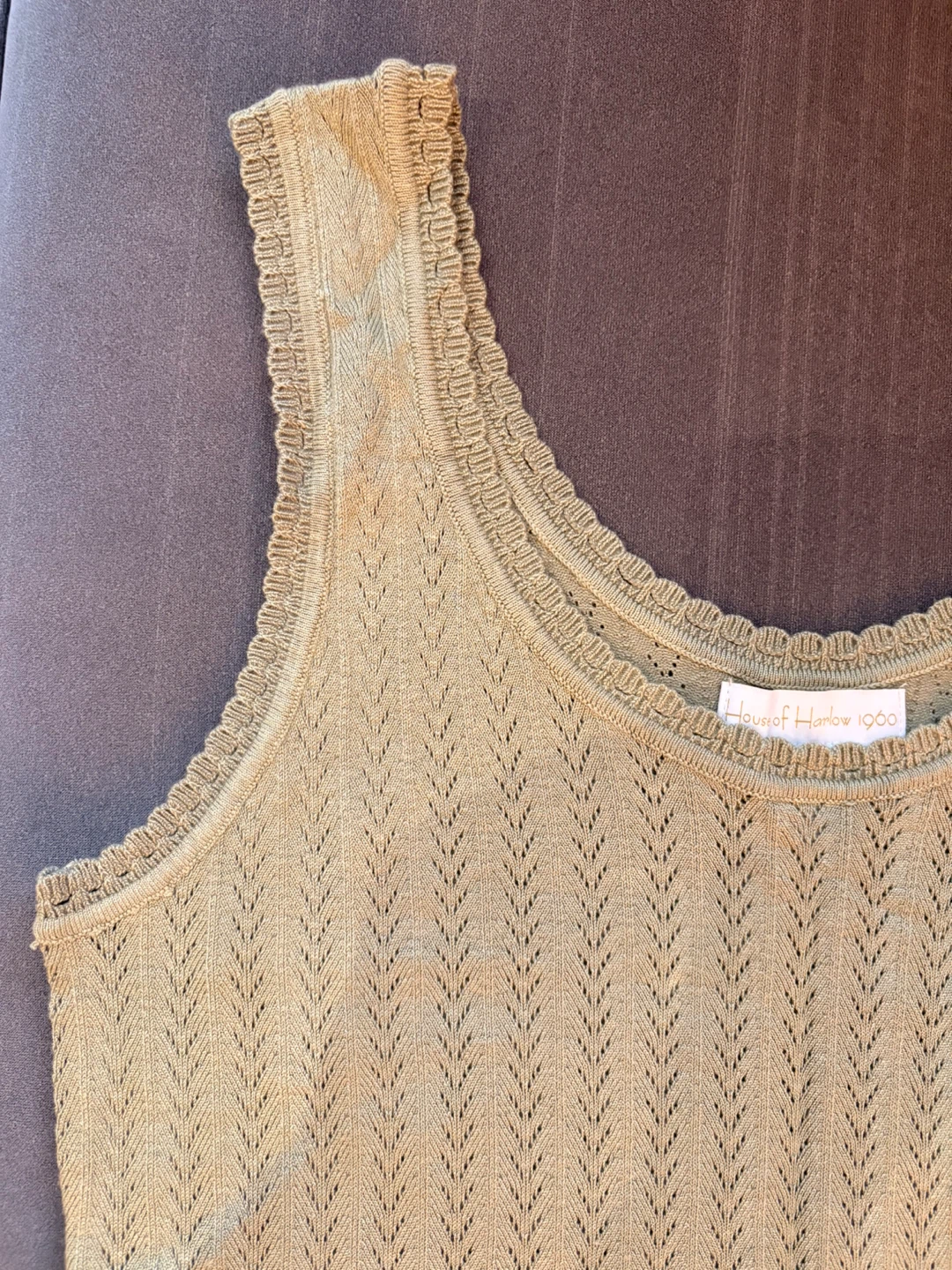 House of Harlow 1960 Green Knit Tank Top - photo 2