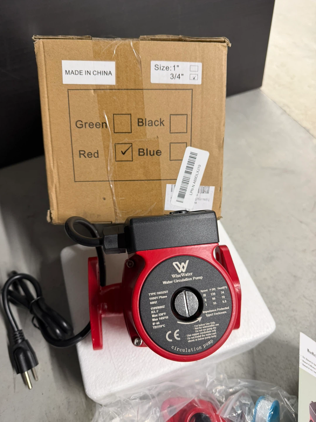 WiseWater Water Circulation Pump ORS25/7 - photo 4