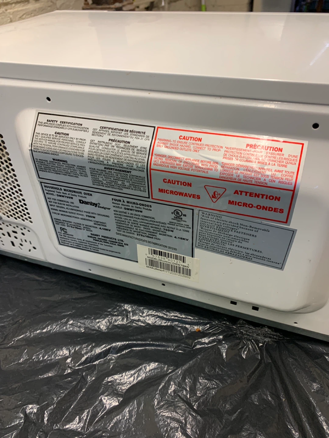 Danby Designer Microwave Oven - photo 4