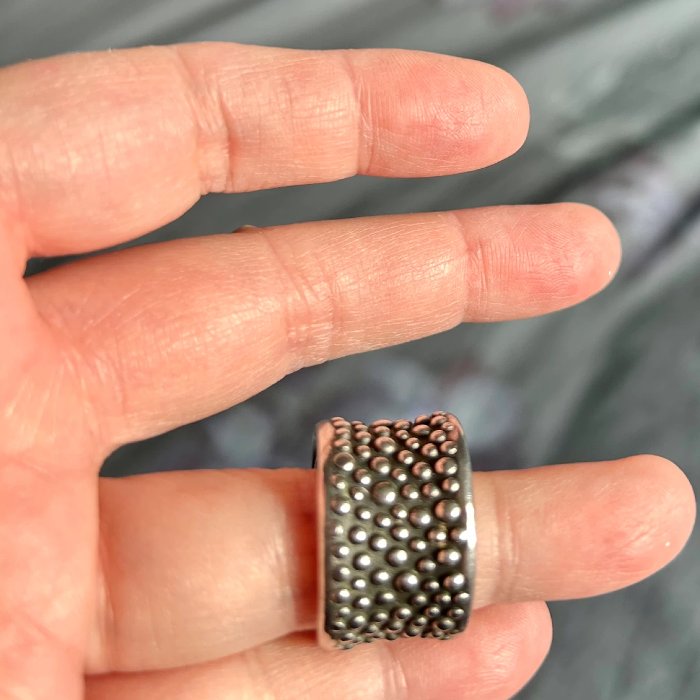 Soul Flower Silver Ring - photo 2