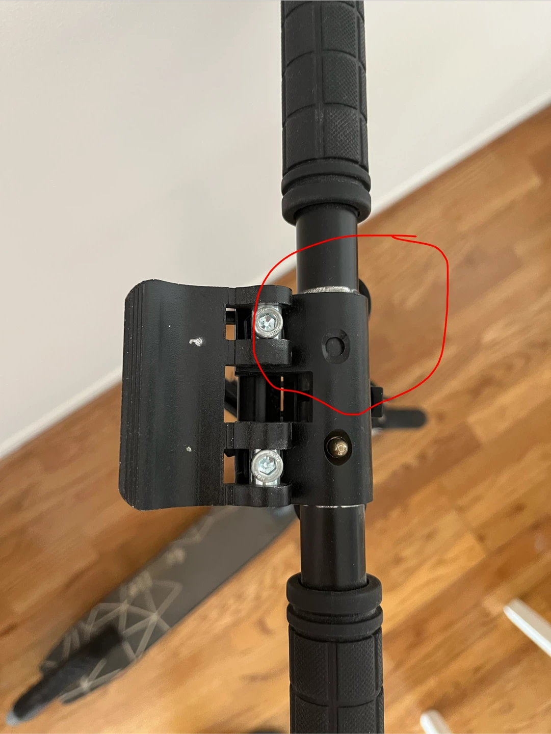 Black Foldable Scooter (parts missed) - photo 2