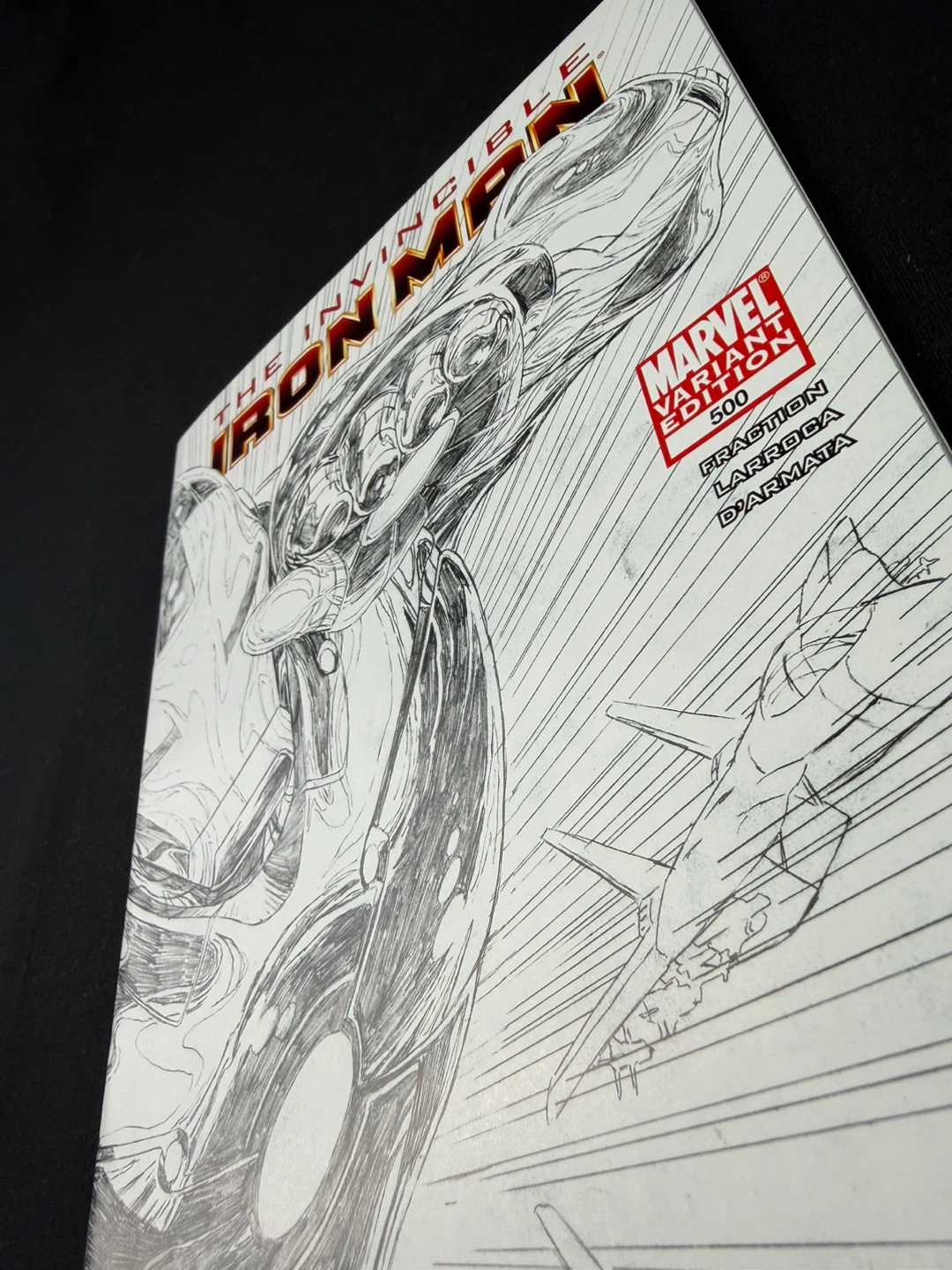 THE INVINCIBLE IRON MAN #500 VARIANT COMIC BOOK 1:150 NM/M - photo 4