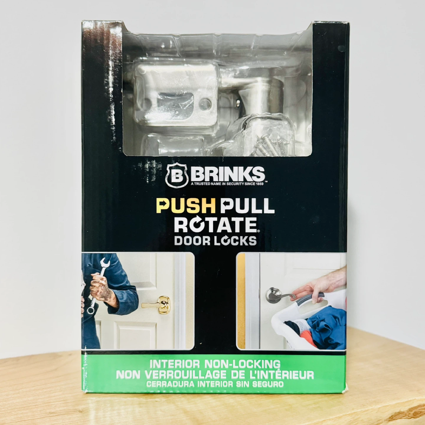 Brinks Push Pull Rotate Door Lock - Brand New 🥕