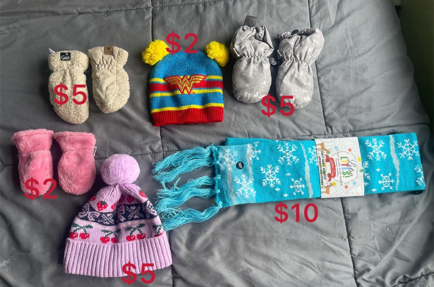 Winter accessories for babies on SALE