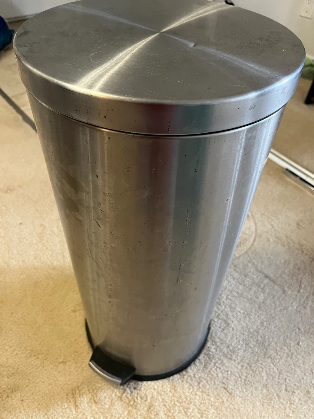 Stainless Steel Step Trash Can