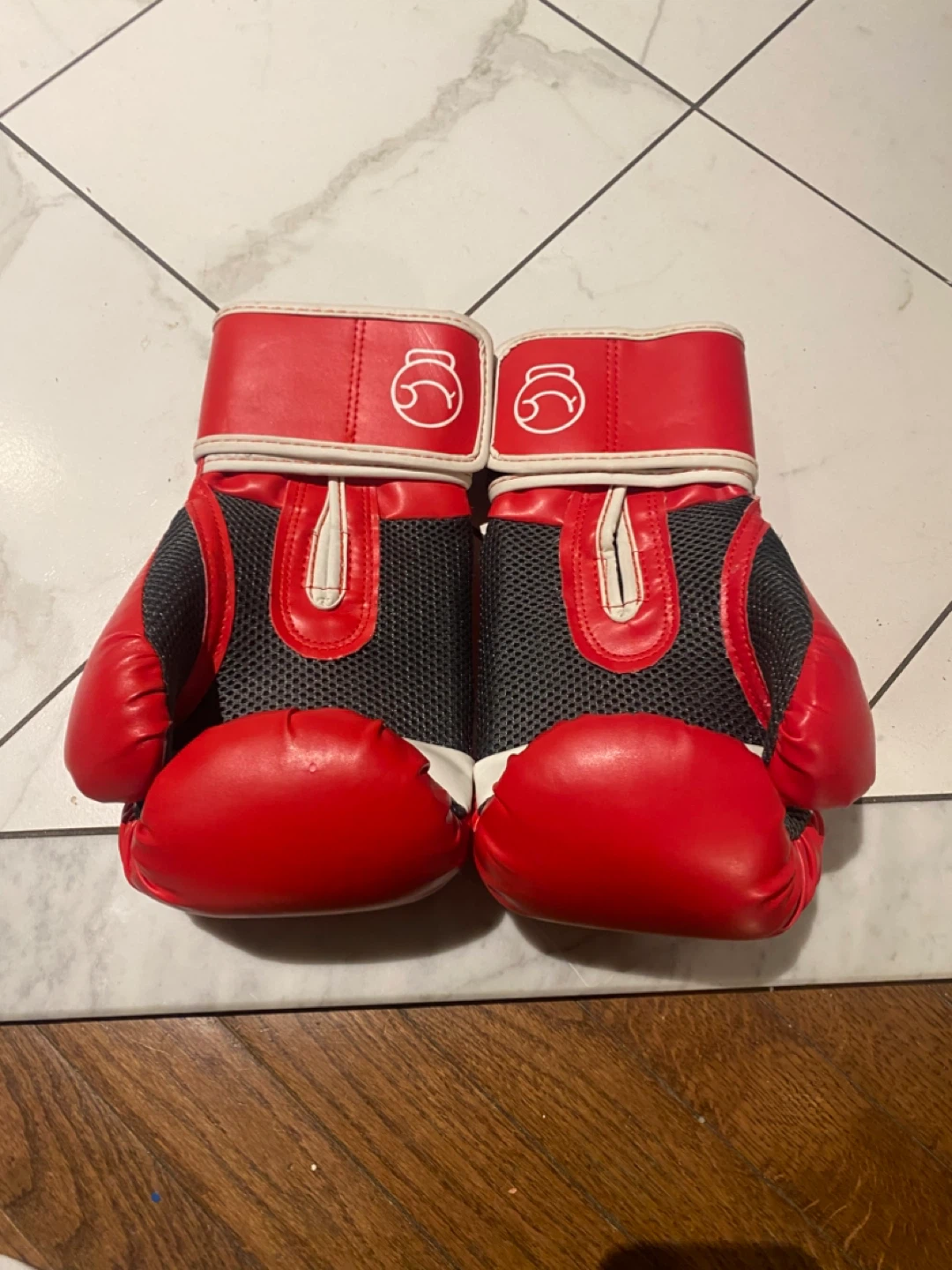 Red Hers Women's Fitness Kickboxing Gloves