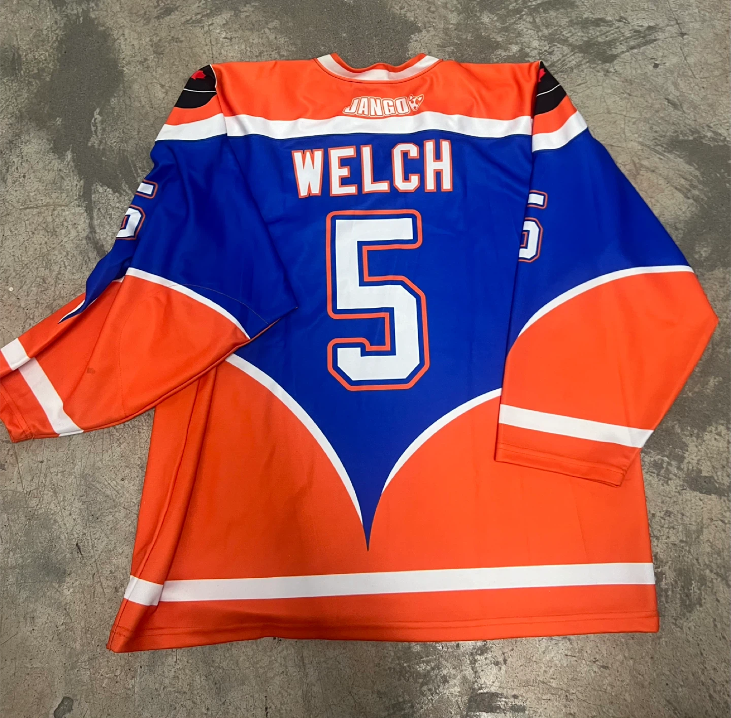 Jango Sports Hockey Jersey - Terminal City Ricochets #5 Welch - photo 2