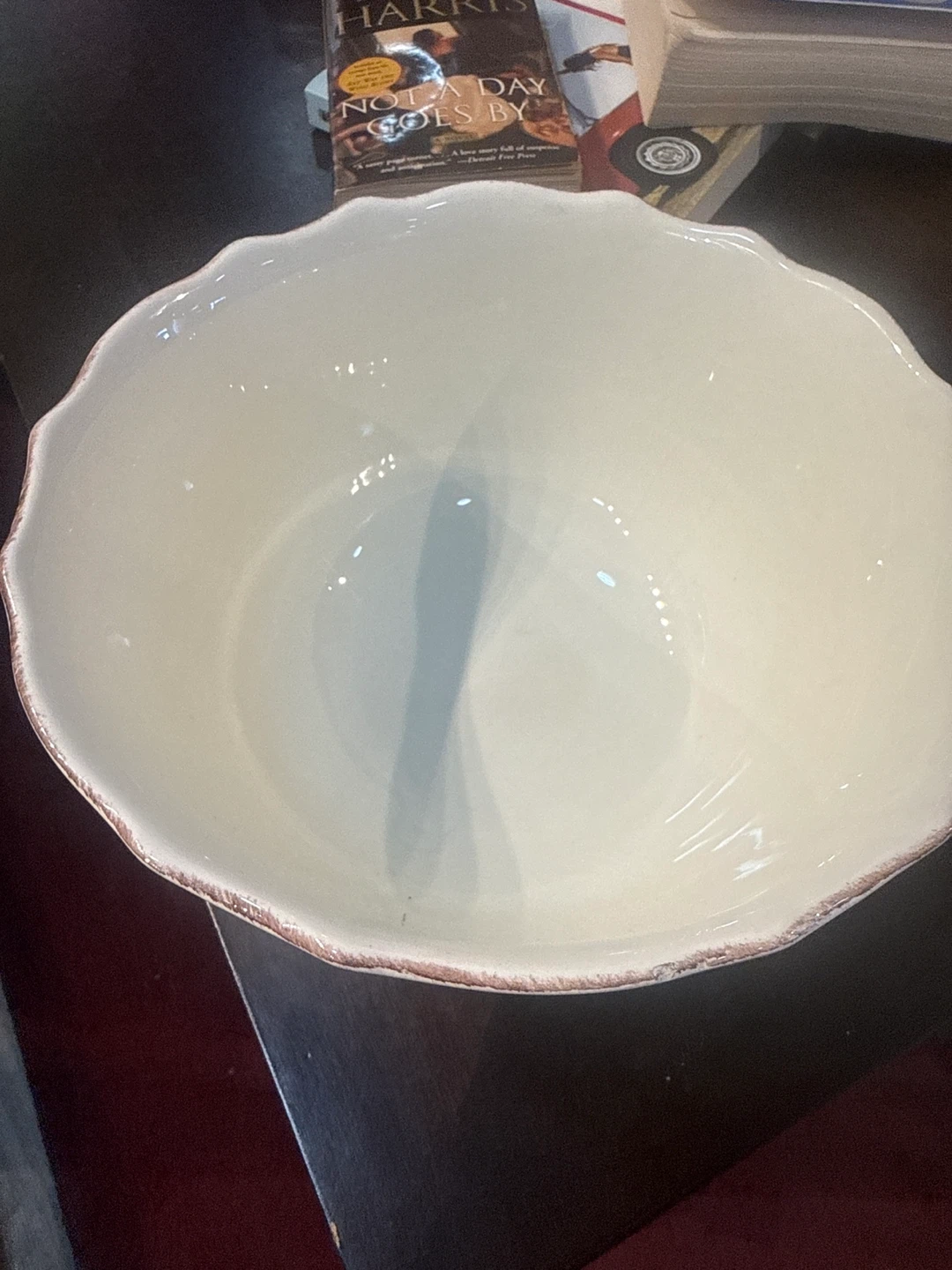 Decorative Ceramic Bowl with Elephant and Giraffe Motif - photo 4