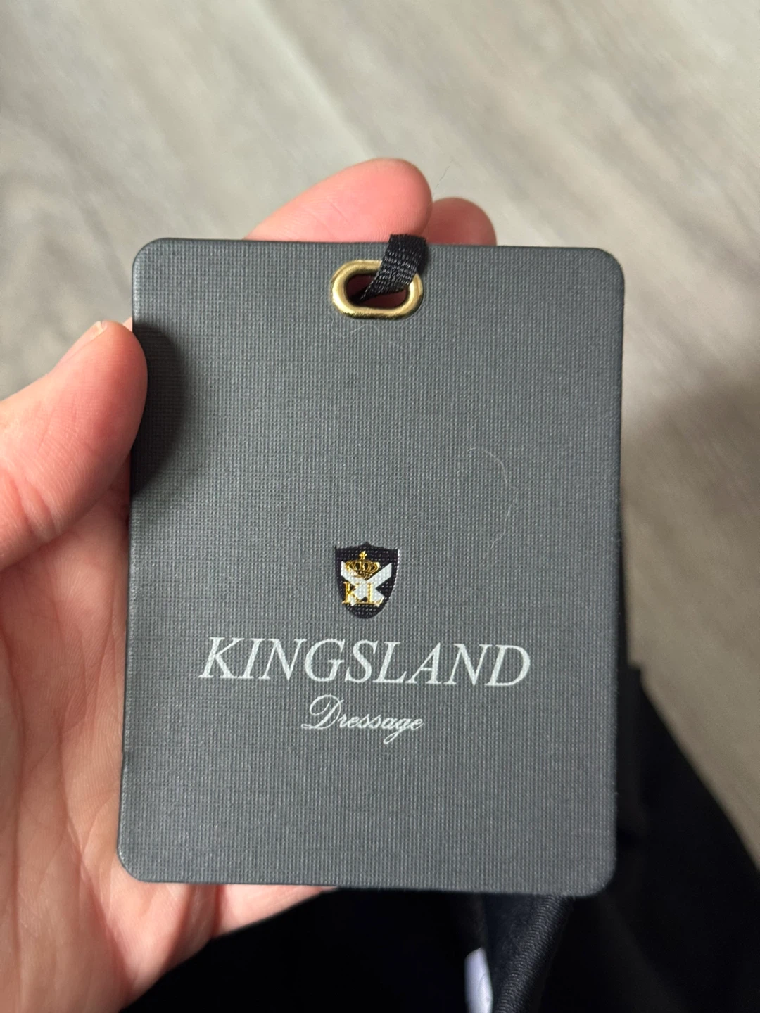 Kingsland Equestrian Black Grip Tights Size S - photo 2